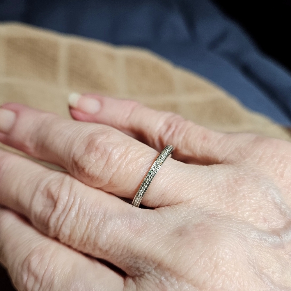 Sterling Silver Eternity Ring